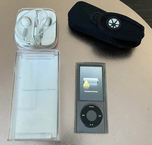 Apple iPod nano | A1285 | 8GB | Schwarz Top aber Akku Defekt - Bild 1 von 6