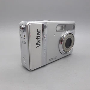 Vivitar Digital Camera Vivicam 5340s 5.0MP Silver Tested - Picture 1 of 8