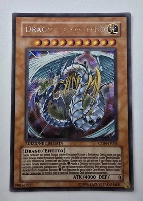 Yugioh! Drago Arcobaleno EDIZIONE LIMITATA Rara Segreta CT04-IT005 Ita Played - Immagine 1 di 4
