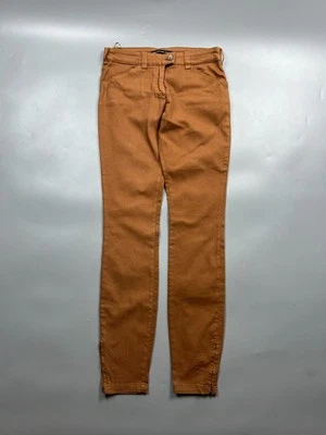 Women’s Balenciaga Pants Ankle Zip Brown Denim Jeans Size IT 38 (Y0833) - Image 1 of 4