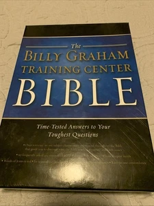The Billy Graham Training Center BIBEL NKJV Leder mit Box zeitgetestete Antworten - Bild 1 von 9