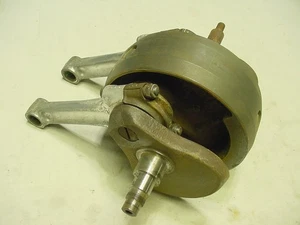 TRIUMPH 650 BONNEVILLE TR6 CRANKSHAFT AND ROD ASSEMBLY STD, E9686 E9525 GOOD THR - Picture 1 of 5