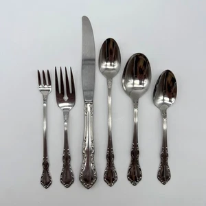 69-teiliges Vintage Distinction Oneida Mansion Hall Edelstahl Besteck mit Gastgeberin Set - Bild 1 von 10
