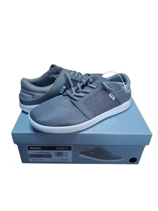 Herren Hurley Schnürschuhe Sneaker Grau Größe 11 Neu im Karton - Bild 1 von 8