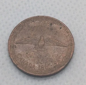 1967 1 Cent Canada Circulated Canadian Penny - Picture 1 of 2