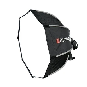 65cm TRIOPO Flashlight Handgrip Umbrella Speedlight Flash Octagon Softboxes Box - Picture 1 of 12