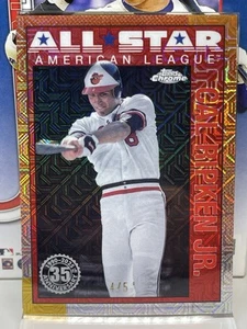 2025 TOPPS SERIES 2 - Cal Ripken Jr. #90ASC-39 - 1990 Chrome All Stars Red /5 - Picture 1 of 3