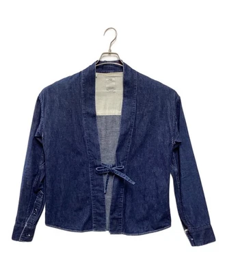 Visvim Lhamo Kimono Shirt - One Wash indigo Size 1 - Image 1 of 4