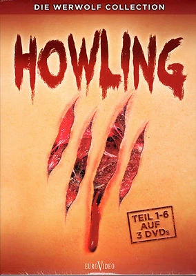 Howling Collection , Part 1-6 , UK Region , 100% uncut , 3 DVDs , new & sealed - Image 1 of 2