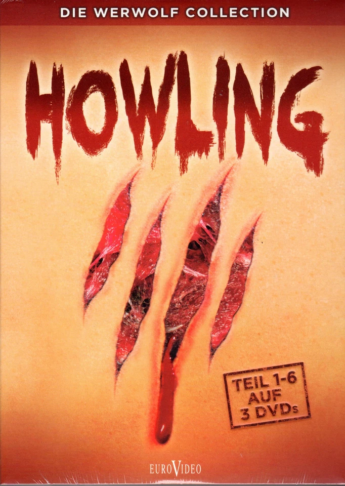Howling Collection , Part 1-6 , UK Region , 100% uncut , 3 DVDs , new & sealed - Image 1 of 2