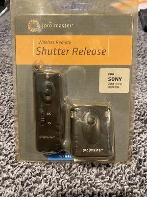 Promaster 1943 Wireless Remote Shutter Release For SONY (using RM-S1) connector) - Image 1 of 2