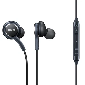 Auricolare auricolare ufficiale Samsung AKG 3,5 MM EO-IG955 nero - Foto 1 di 12