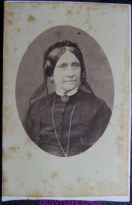 PCV713 - photo CDV FEMME Second Empire par LEONE TUA à TURIN - ITALIE - Bild 1 von 2
