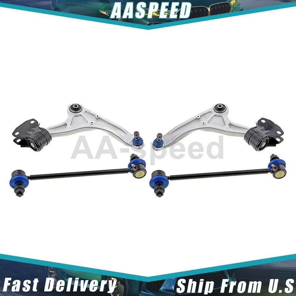 Brazo de control inferior delantero rótula barra estabilizadora enlace para Ford Fusion 2013 Mevotech Foto 1 de 4