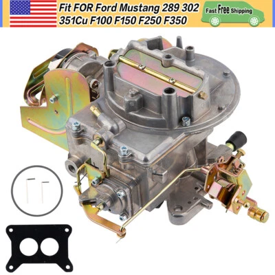2 Barrel Motorcraft 2150 Carb For Ford trucks F150 F250 F350 Comet 289 302 351Cu - Image 1 of 4