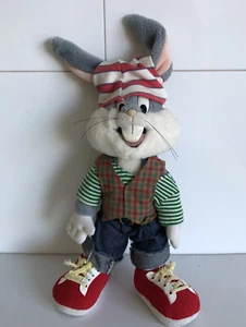 Bugs Bunny Warner Brothers WB The 24K Company Plush 40CM Looney Tunes 1994 - Picture 1 of 12