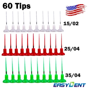 60pcs Dental Endo Activator Tips Root Canal irrigator endosonic Tips EASYINSMILE - Picture 1 of 13