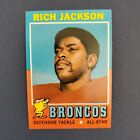 VINTAGE - 1971 TOPPS FOOTBALL CARD "RICH JACKSON" #81 PACK FRESH LOOK!!!