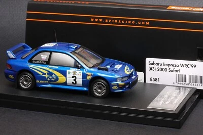 Subaru Impreza WRC #3 2000 Safari Rally Richard Burns -- HPI #8581 1/43 - Image 1 of 4