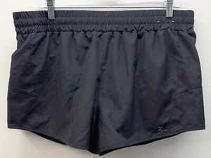 Short de course femme Xersion grande taille 3XL Quick-Dri slip doublé noir - Photo 1/9