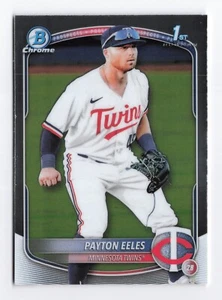 Payton Eeles BCP-78 Chrome Base 1st Bowman 2025 RC Rookie Prospect Baseball Card - Picture 1 of 2