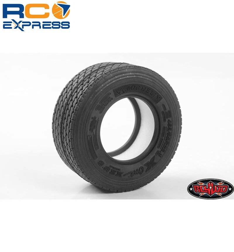 RC 4WD Michelin X ONE XZU S 1.7 Super Single Semi Truck Tire RC4Z-T0176 - Image 1 of 1