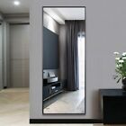 NeuType Full Length Mirror Floor Mirror with Standing Holder Bedroom/Locker R...