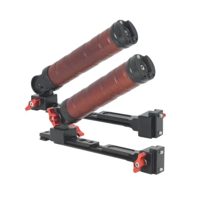 Folding Stabilizer Handle Grip Dual Handheld for DJI Ronin RS2/RS3/RS4 Pro/Mini - Image 1 of 4