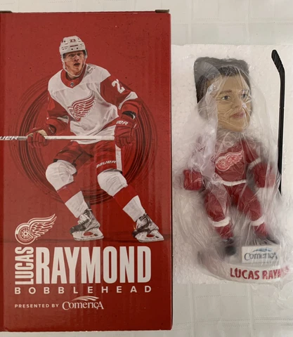Detroit Red Wings Lucas Raymond Bobblehead - SGA Cover