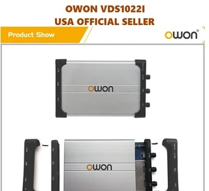 OWON VDS1022I USB Isolation PC Digital Storage Oscilloscope 25MHz 2+1 Ch 100MS/S - Picture 1 of 6