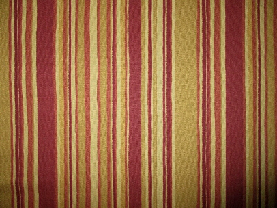 7,5 yardas. ROBERT ALLEN Algodón, Recubierto de Teflón; Mostaza y Amarillo Pálido + Granate Foto 1 de 4