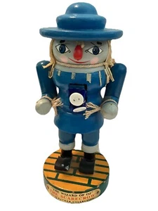 Schiaccianoci Il Mago di Oz Lo Spaventapasseri da Collezione Kurt S. Adler 6,75" Natale - Foto 1 di 9