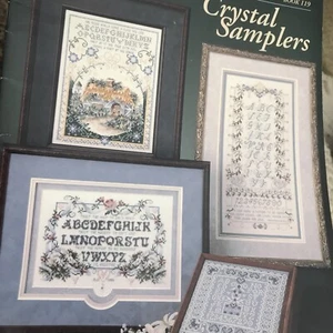 Stoney Creek Cross Stitch Crystal Samplers Collection Book 119 Crafts Guide - Picture 1 of 6