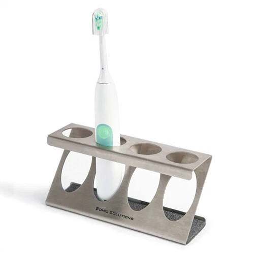 Sonicare Stainless Steel Toothbrush Holder - Holds 4 Made in USA