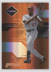2005 Leaf Limited Spotlight Bronze /99 Vladimir Guerrero #8 HOF