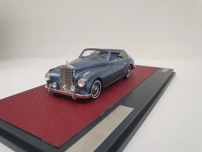 1/43 MERCEDES-BENZ 220A W187 CABRIOLET WENDLER OPEN 1952 MATRIX MX41302-221 - Image 1 of 4