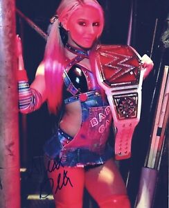 ALEXA BLISS WWE DIVA FIREFLY FUNHOUSE SIGNED AUTOGRAPH 8.5 X 11 PHOTO RP