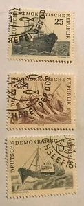 East Berlin Germany Deutsche Democratic DDR 1961 Fishing/Fishermen Collection - Picture 1 of 2