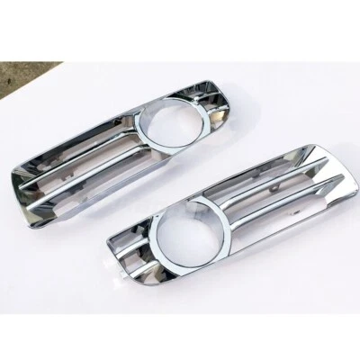 Chrome Trim Front Bumper Fog Light Lamp Cover For Chrysler 300 Sedan 2005-2010 - Image 1 of 4