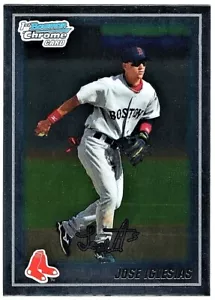 JOSE IGLESIAS - 2010 BOWMAN CHROME PROSPECTS RC - Picture 1 of 2
