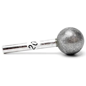 Broca de molienda de diamantes de cabeza esférica de 20 mm 3/4" de grano 150 herramientas de piedra bola redonda - Imagen 1 de 12