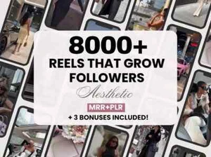 8,000+ 4k Reels Luxury Video Bundle Upgrade Your Social Media Content with - Picture 1 of 10