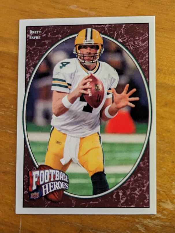 2008 Upper Deck Heroes #6 Brett Favre Football Heroes Packers - Image 1 of 1