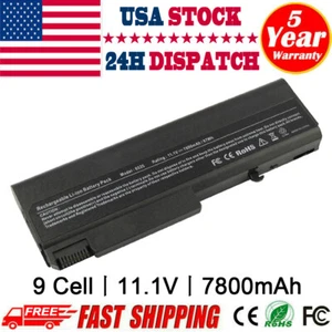 9 Cell Battery for HP 8440P 6550B TD06 482962-001 486296-001 8440W 6440B 6930P - Picture 1 of 5
