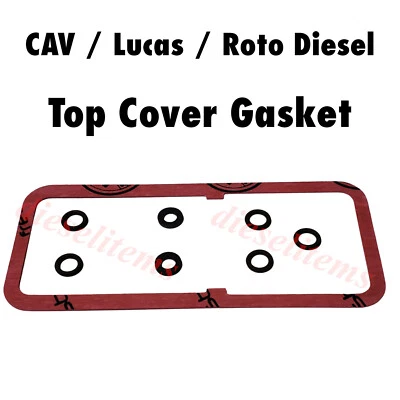 Delphi CAV Lucas Roto Top Cover Gasket Kit for DPA Diesel Injection Pumps - Image 1 of 2
