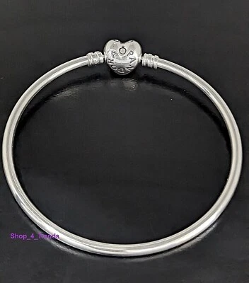 Новый 596268 925 серебро 100% PANDORA моменты сердце застежка браслет с брелоками - Изображение 1 из 4