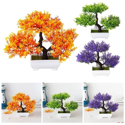 Lifelike Beauty Artificial Pine Tree Bonsai for Office or Garden Decor - Image 1 of 4