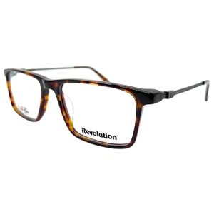 REVOLUTION - MORGAN TOR 57/17/145 TORT NEW Authentic EYEGLASSES & POLAR SUN CLIP - Picture 1 of 4