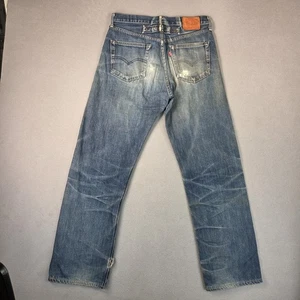 Levi's LVC 702 XX Jeans Mens 30x30 Selvedge Honeycomb Buckle Back LVC Tag 32x34 - Picture 1 of 15