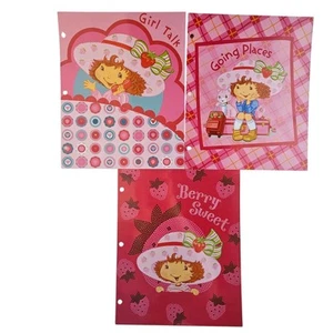 Menge 3 Erdbeere Shortcake Schulordner 2004 - Bild 1 von 6